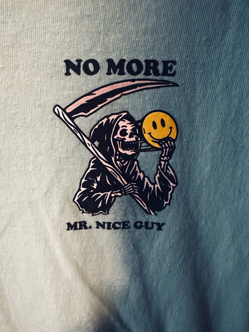 No More Mr. Nice Guy Graphic Tee by Last Call Co